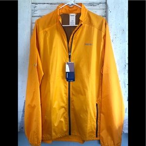 Reebok Yellow Play Dry Zipper Jacket Men’s L OSWT